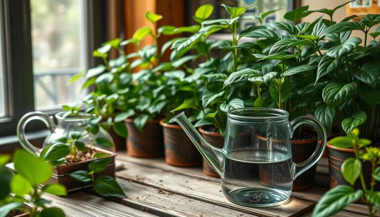 Zorg voor je planten: het juiste water geven.